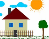 Build house online tanulós játék